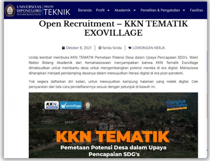 kkn-undip-exovillage